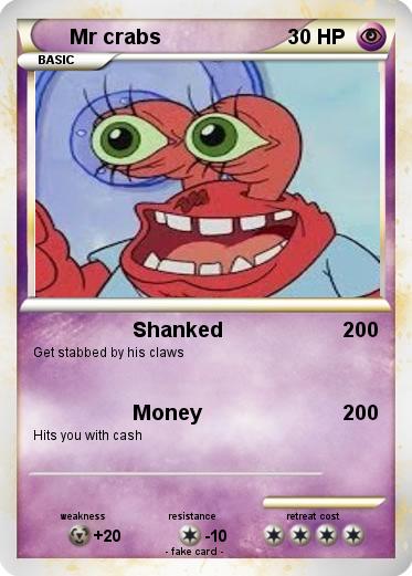 Pokemon Mr crabs