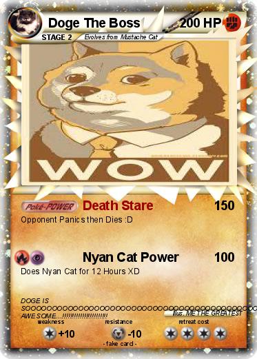 Pokemon Doge The Boss