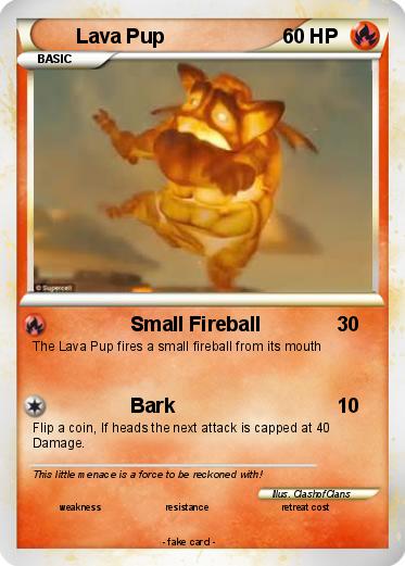 Pokemon Lava Pup