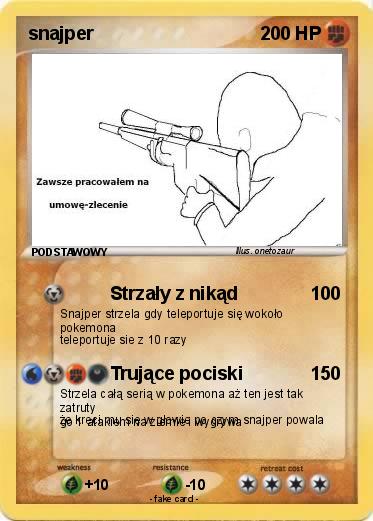 Pokemon snajper