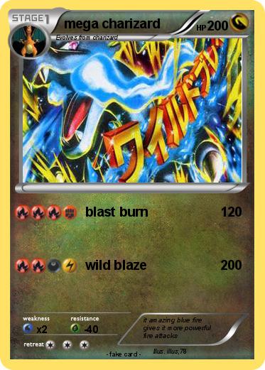 Pokemon mega charizard