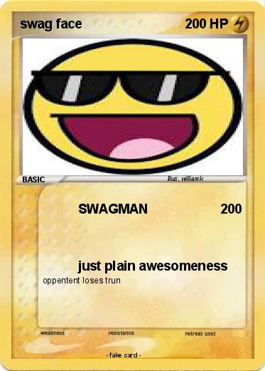 Pokemon swag face
