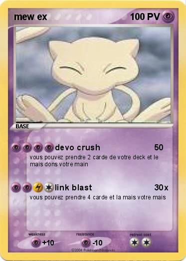 Pokemon mew ex