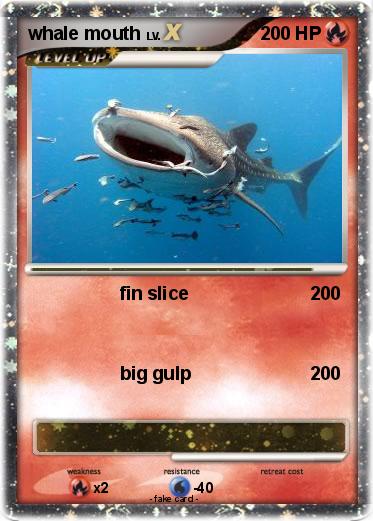 Pokemon whale mouth
