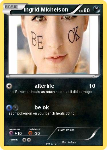 Pokemon Ingrid Michelson