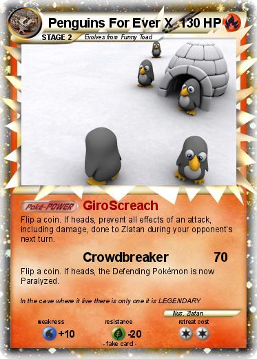 Pokemon Penguins For Ever X