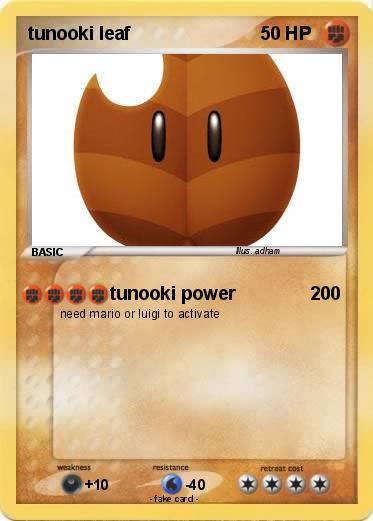 Pokemon tunooki leaf