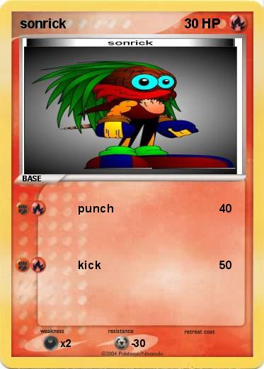 Pokemon sonrick