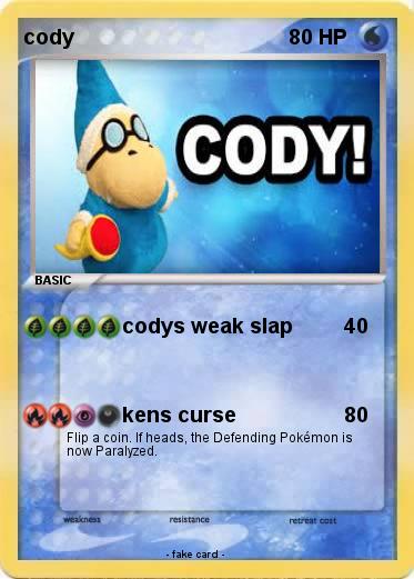 Pokemon cody