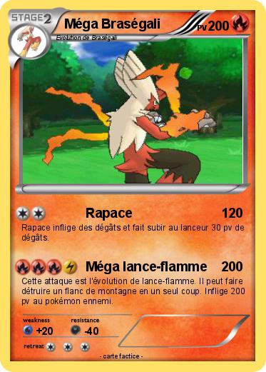 Pokemon Méga Braségali