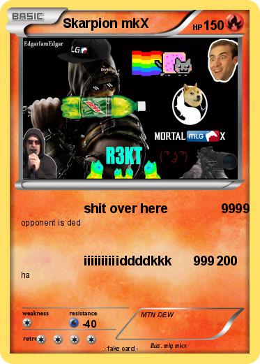 Pokemon Skarpion mkX