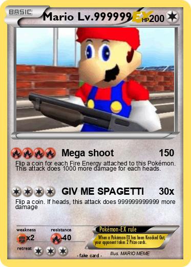 Pokemon Mario Lv.999999