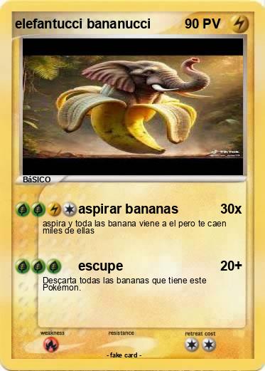 Pokemon elefantucci bananucci