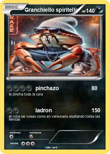 Pokemon Granchiello spiritello