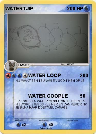 Pokemon WATERTJIP