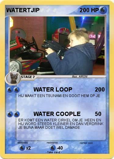 Pokemon WATERTJIP