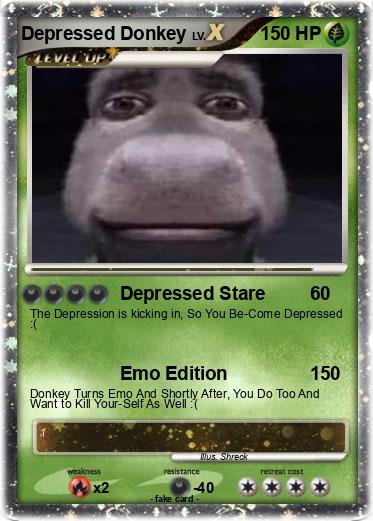 Pokemon Depressed Donkey