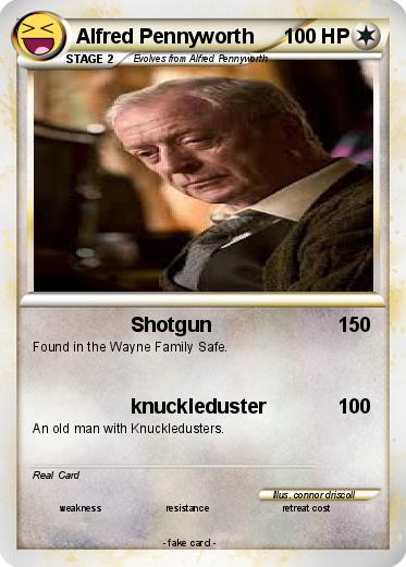 Pokemon Alfred Pennyworth