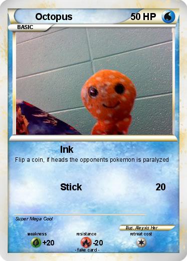 Pokemon Octopus