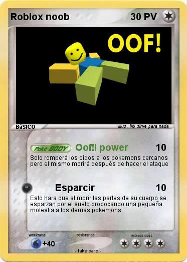 Pokemon Roblox noob