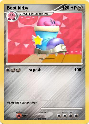 Pokemon Boot kirby