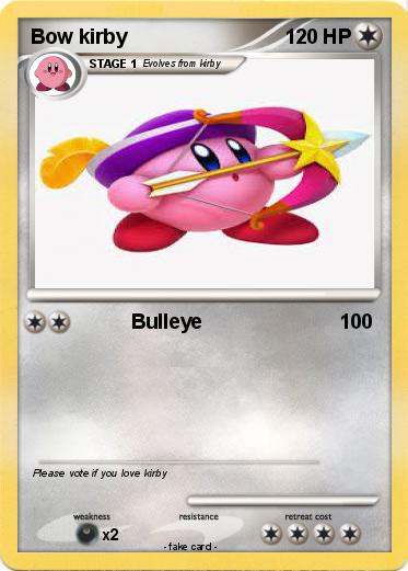 Pokemon Bow kirby