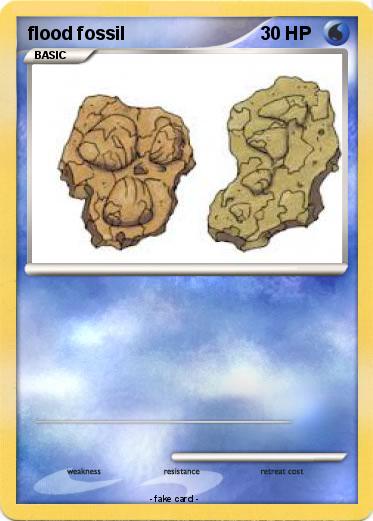 Pokemon flood fossil