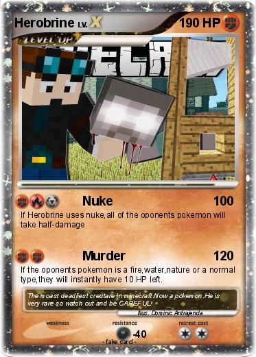Pokemon Herobrine