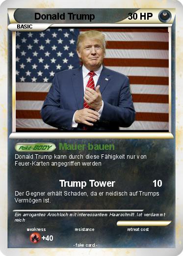Pokemon Donald Trump