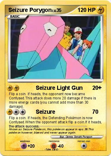 Pokemon Seizure Porygon