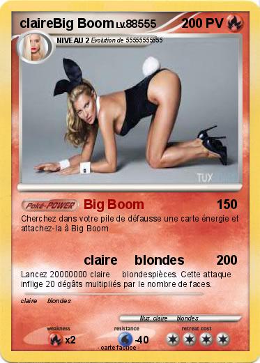 Pokemon claireBig Boom