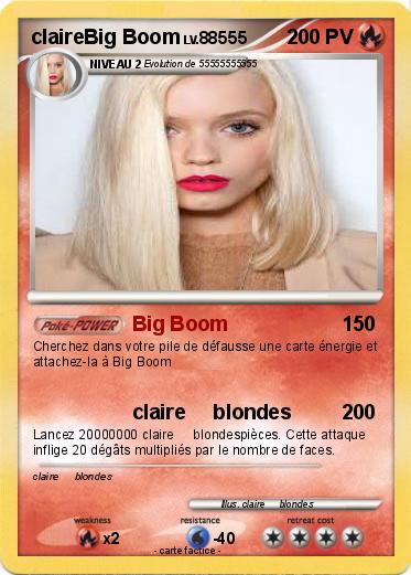Pokemon claireBig Boom