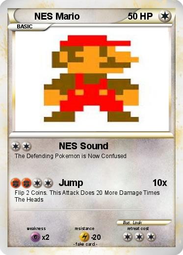 Pokemon NES Mario
