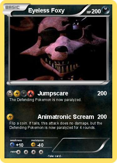 Pokemon Eyeless Foxy