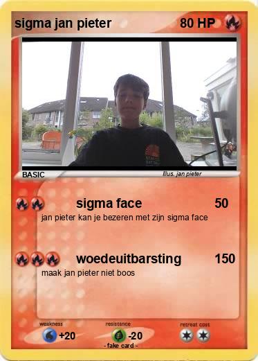 Pokemon sigma jan pieter