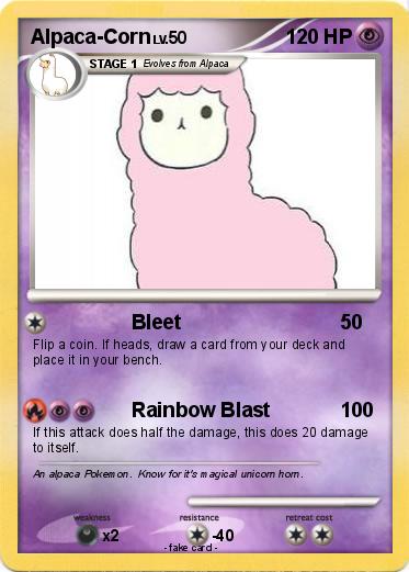 Pokemon Alpaca-Corn
