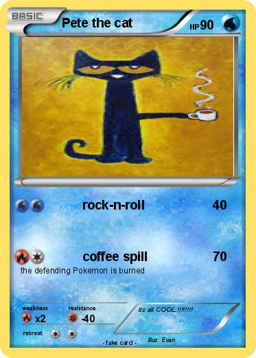 Pokemon Pete the cat