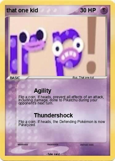 Pokemon that one kid