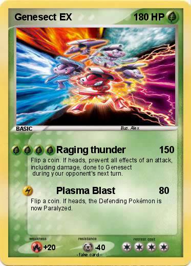 Pokemon Genesect EX