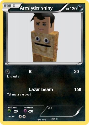 Pokemon Areslyder shiny