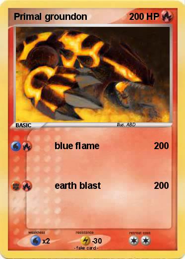 Pokemon Primal groundon