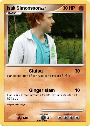 Pokemon Isak Simonsson