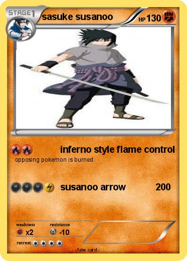 Pokemon sasuke susanoo