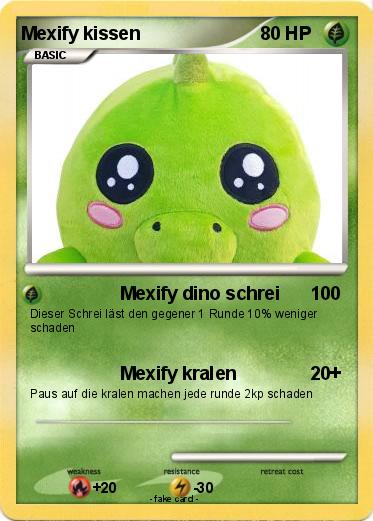 Pokemon Mexify kissen