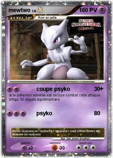Pokemon mewtwo