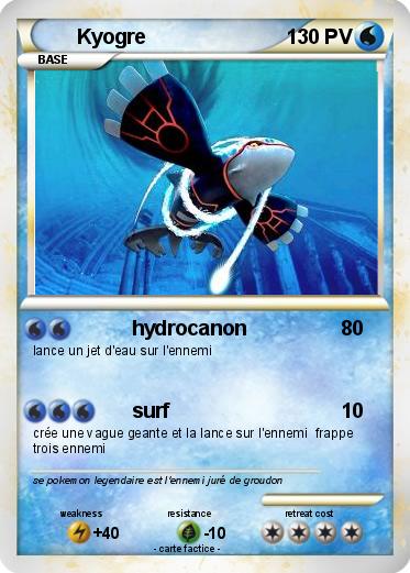 Pokemon Kyogre