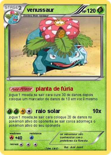 Pokemon venussaur