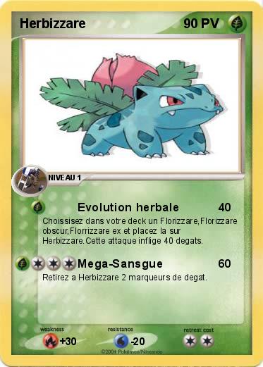 Pokemon Herbizzare