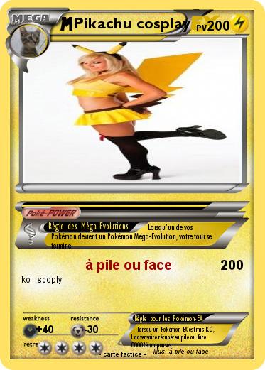 Pokemon Pikachu cosplay