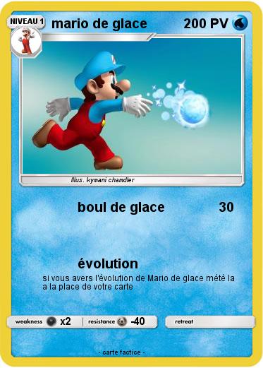 Pokemon mario de glace